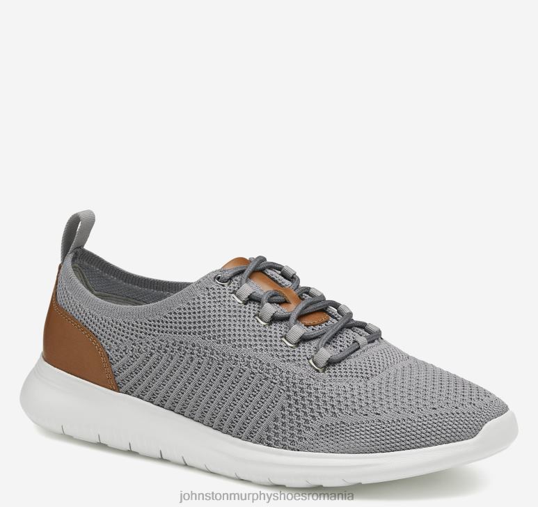 tricot gri 6FF4F1333 băiat Johnston  Murphy copil mare amherst tricot u-gât pantofi