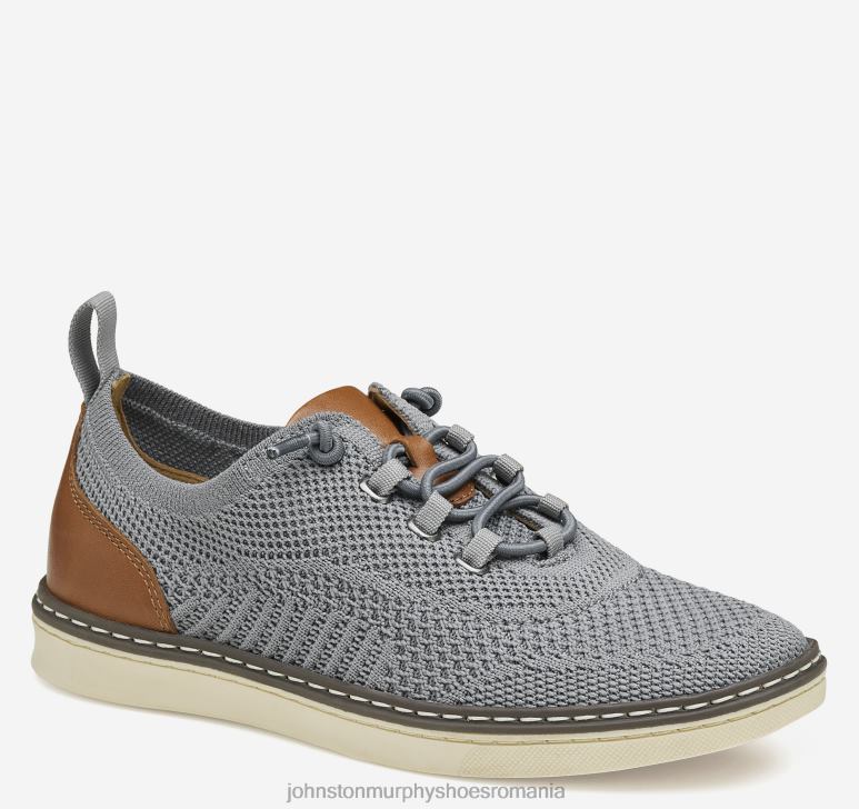tricot gri 6FF4F1344 băiat Johnston  Murphy copil mic mcguffey tricot u-gât pantofi