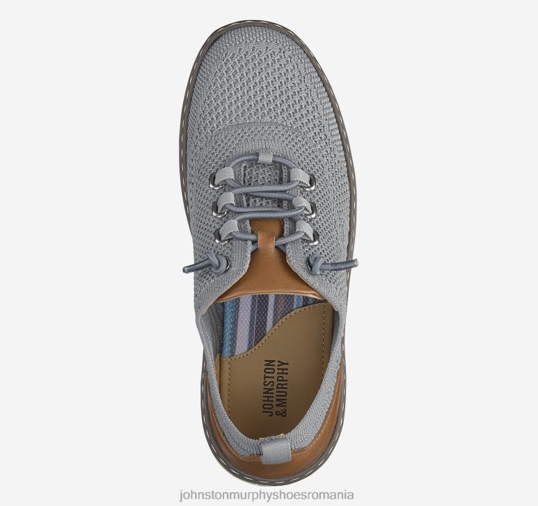 tricot gri 6FF4F1344 băiat Johnston  Murphy copil mic mcguffey tricot u-gât pantofi