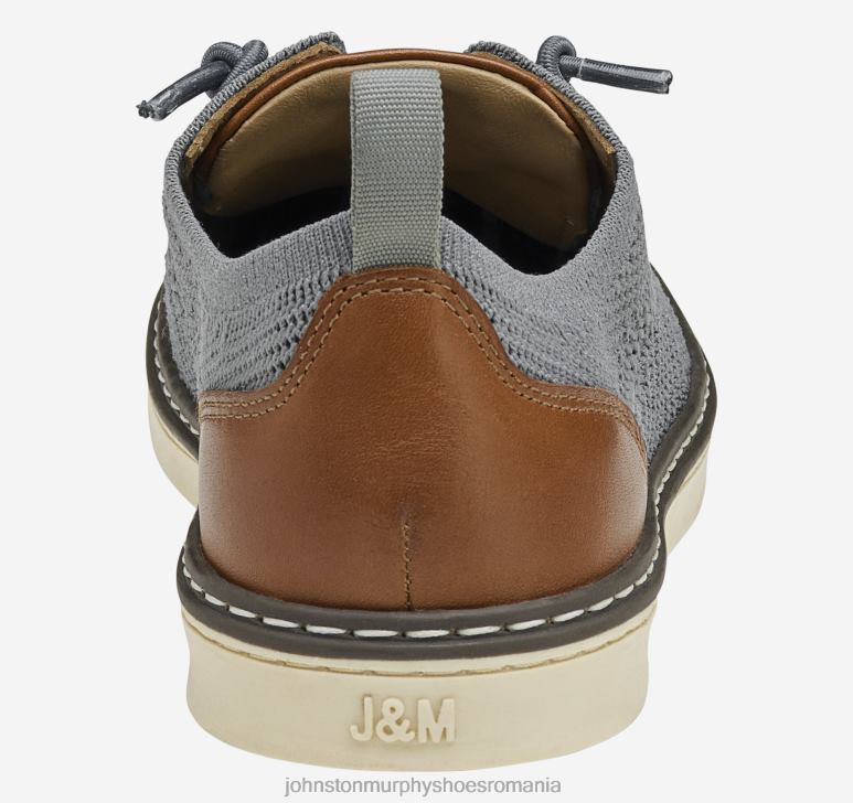 tricot gri 6FF4F1344 băiat Johnston  Murphy copil mic mcguffey tricot u-gât pantofi