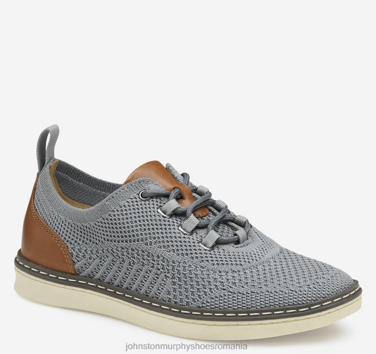tricot gri 6FF4F1344 băiat Johnston  Murphy copil mic mcguffey tricot u-gât pantofi