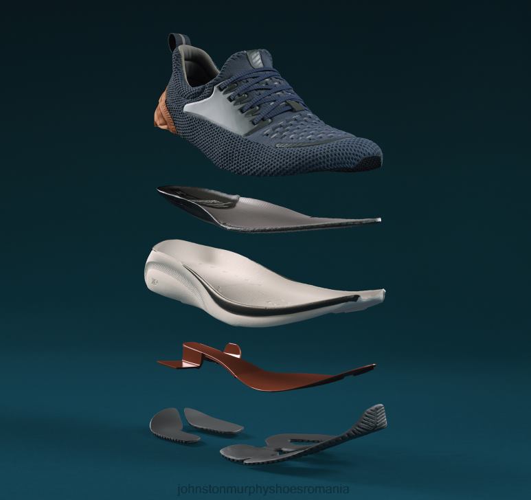 tricot gri deschis/bob 6FF4F5 bărbați Johnston  Murphy xc4 tr1-sport hibrid pantofi