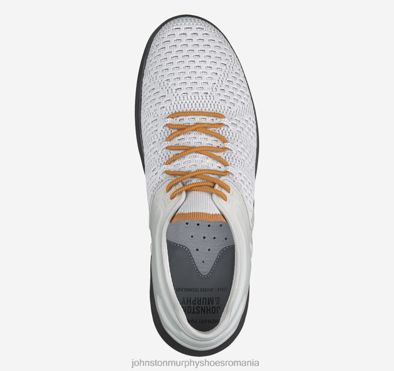 tricot gri deschis/neopren gri deschis 6FF4F139 bărbați Johnston  Murphy activați tricot u-gât pantofi