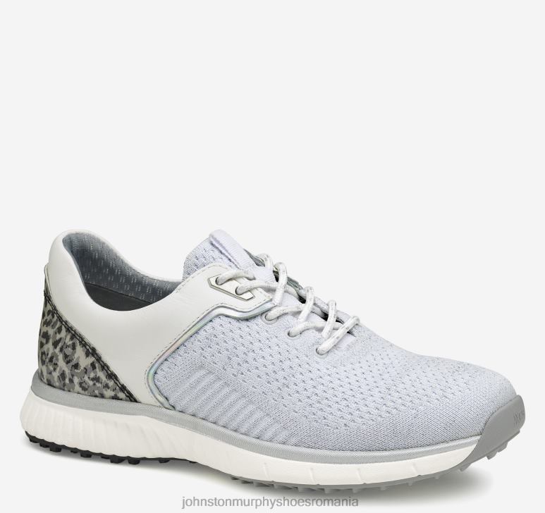 tricot impermeabil alb/argintiu 6FF4F1205 femei Johnston  Murphy hibrid xc4 h2-sport pantofi