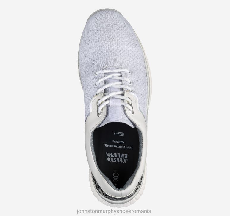 tricot impermeabil alb/argintiu 6FF4F1205 femei Johnston  Murphy hibrid xc4 h2-sport pantofi