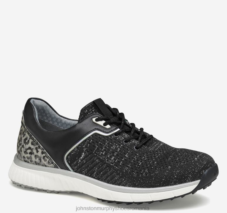 tricot impermeabil negru/argintiu 6FF4F1244 femei Johnston  Murphy hibrid xc4 h2-sport pantofi