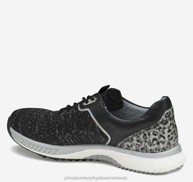 tricot impermeabil negru/argintiu 6FF4F1244 femei Johnston  Murphy hibrid xc4 h2-sport pantofi