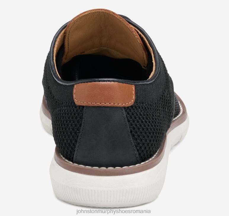 tricot negru 6FF4F1348 băiat Johnston  Murphy copil mare holden tricot vârful aripii pantofi