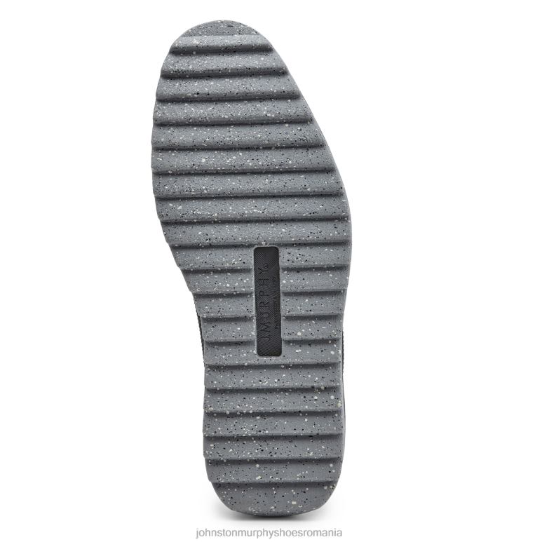 tricot negru/piele embosată camo 6FF4F40 bărbați Johnston  Murphy duncan tricot degetul simplu pantofi