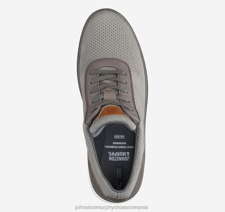 tricot reciclat gri 6FF4F156 bărbați Johnston  Murphy xc4 foust tricot u-gât pantofi