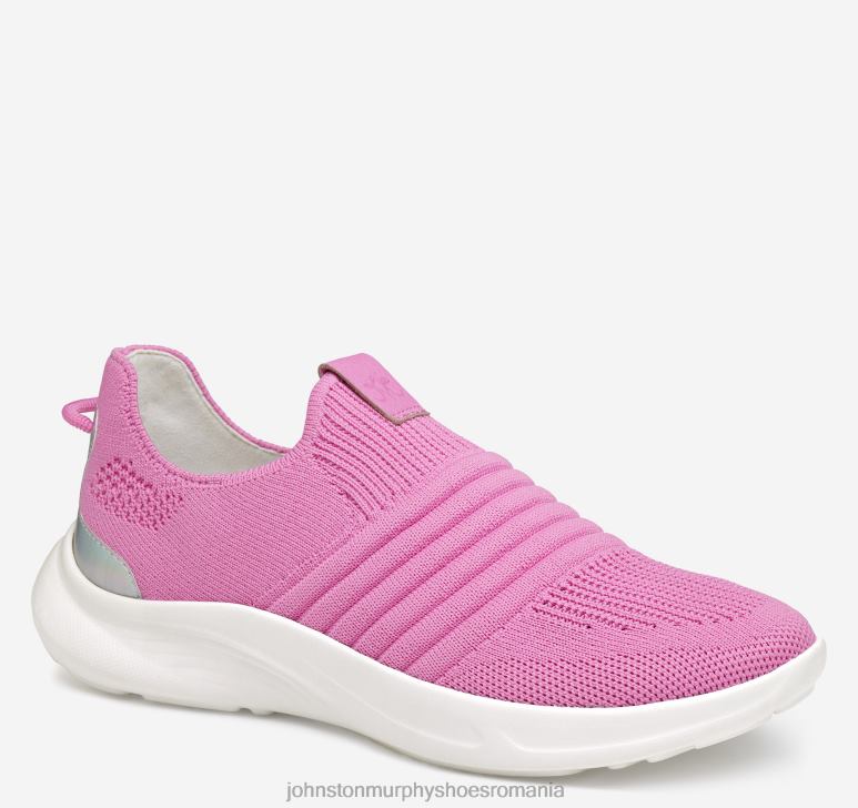 tricot roz 6FF4F1223 femei Johnston  Murphy escape tricot slip-on pantofi