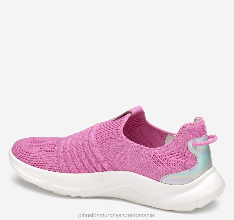 tricot roz 6FF4F1223 femei Johnston  Murphy escape tricot slip-on pantofi