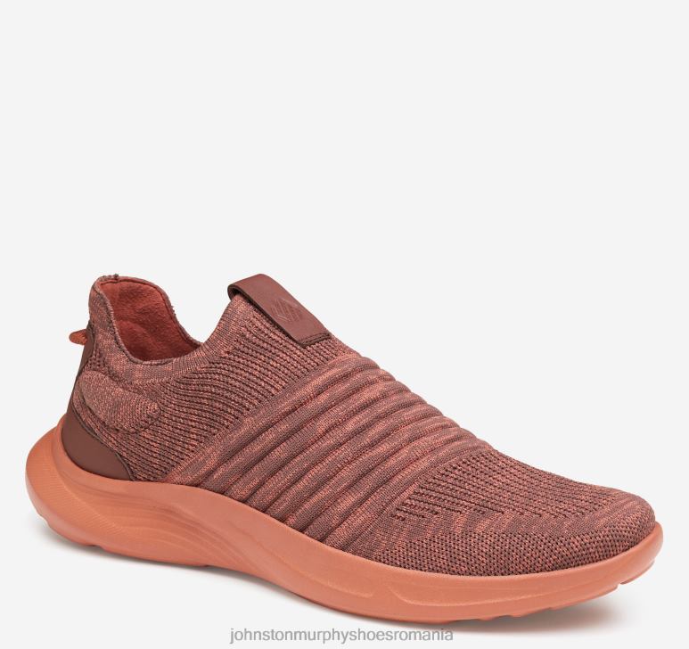 tricot ruginiu 6FF4F123 bărbați Johnston  Murphy escape tricot slip-on pantofi