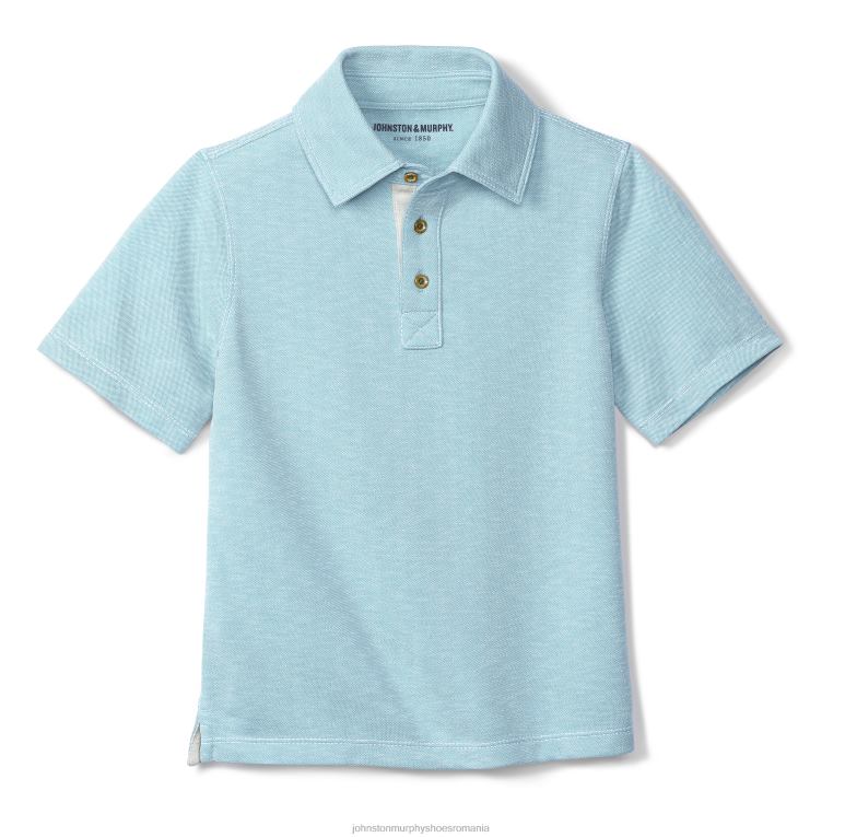 turcoaz 6FF4F1449 băiat Johnston  Murphy polo vintage pentru băieți îmbrăcăminte